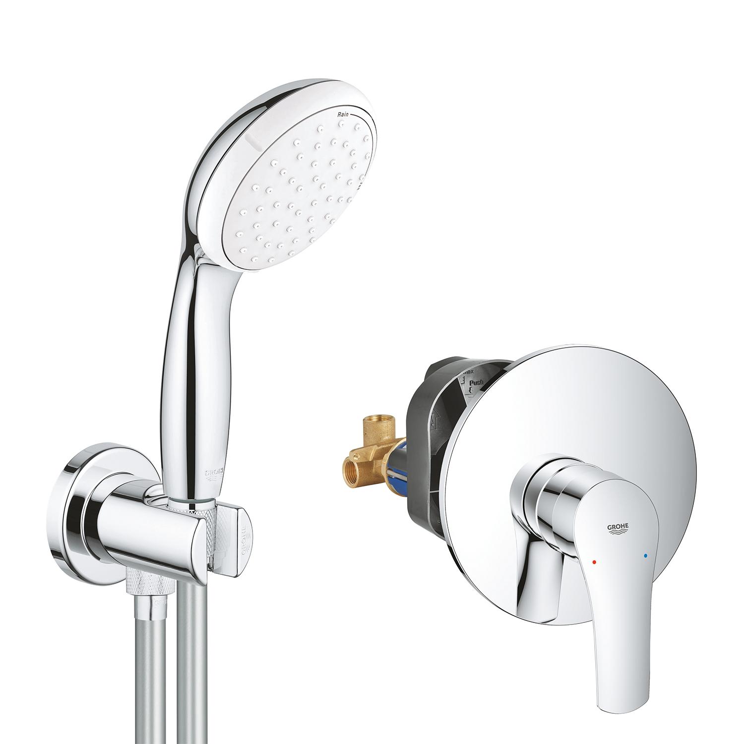 Душевый набор Grohe Eurosmart 33556003+26406001 (UA33556002) в интернет-магазине, главное фото