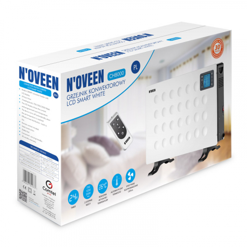 Электрический конвектор Noveen CH8000 LCD SMART White инструкция - изображение 6