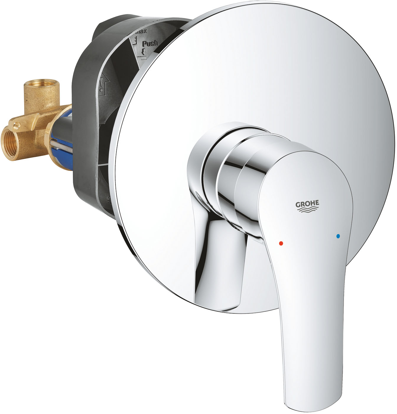 Душевый набор Grohe Eurosmart 33556003+28576000+27541001 (UA33556003) цена 9106 грн - фотография 2