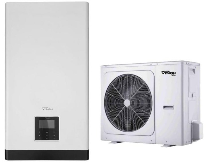 Тепловой насос Romstal Vision 16.5 kW, 380В, R32, -25, WI-FI, 9 квт ТЭН (81PC1008) в Киеве