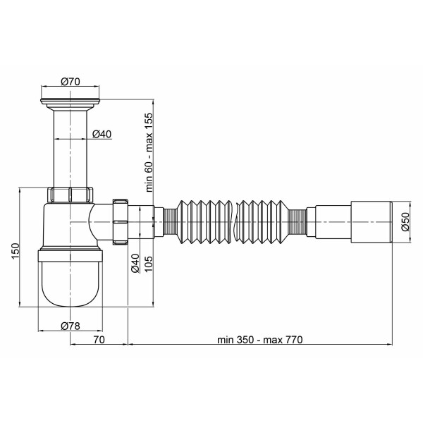 Lidz (WHI) 60 06 Y001 01 уценка Габаритные размеры