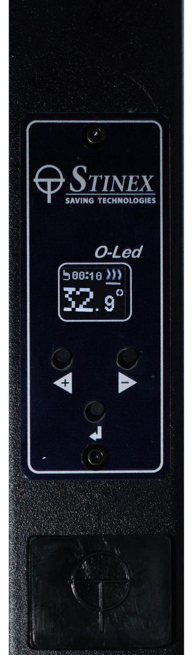 в продажу Керамічний обігрівач Stinex Plaza Ceramic 500-1000/220 Thermo-control (PLC-T500-1000(4L)(02)) Dark - фото 3