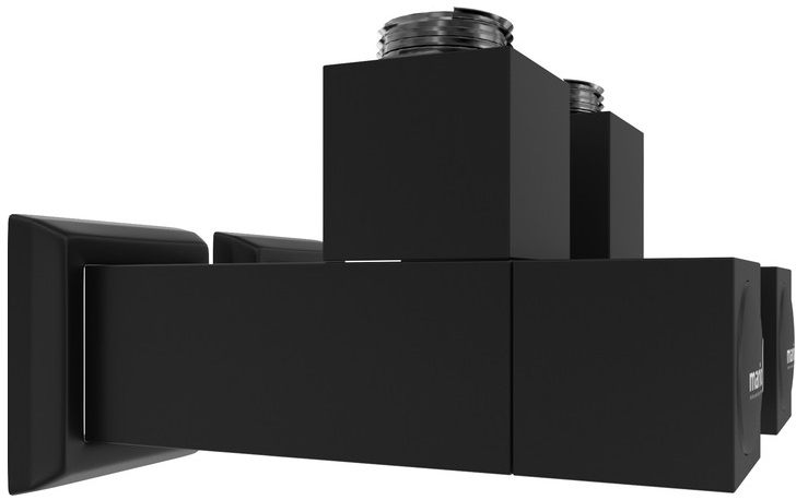 в продаже Кран угловой Mario 2 шт черный матовий (4.0.0201.56.BM) - фото 3