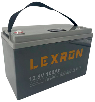 Акумуляторна батарея Lexron LiFePO4 12,8V 100Ah (LR-LTM-12.8V-100AH)