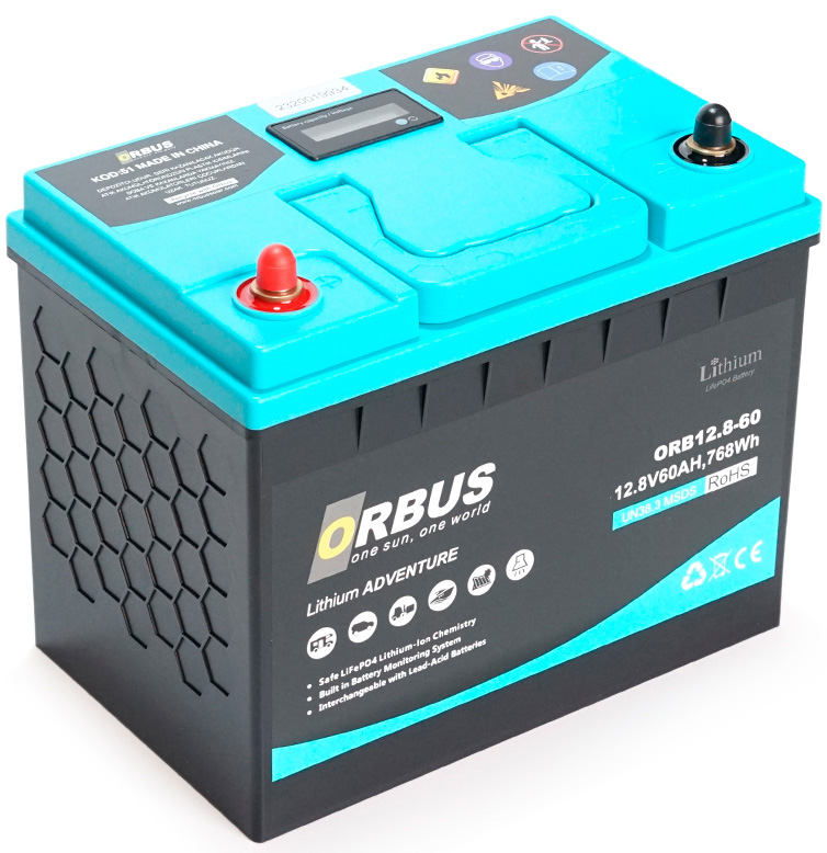 Orbus LiFePO4 12,8V 60Ah (LIT12-60)