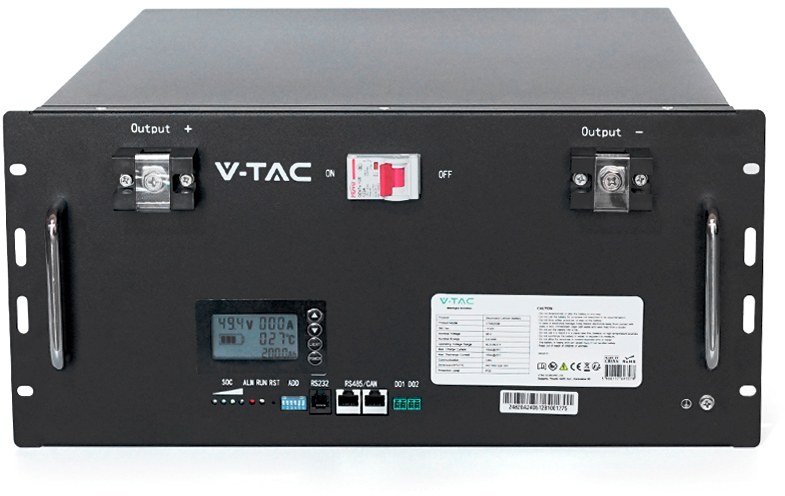 в продажу Акумуляторна батарея V-TAC LiFePO4 48V 200Ah (V-TAC-LiFePO4-48-200) - фото 3