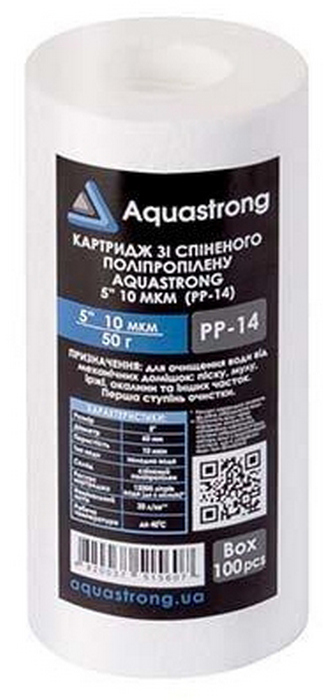 Картридж для фільтра Aquastrong 5” 10 мкм (PP-14) в інтернет-магазині, головне фото