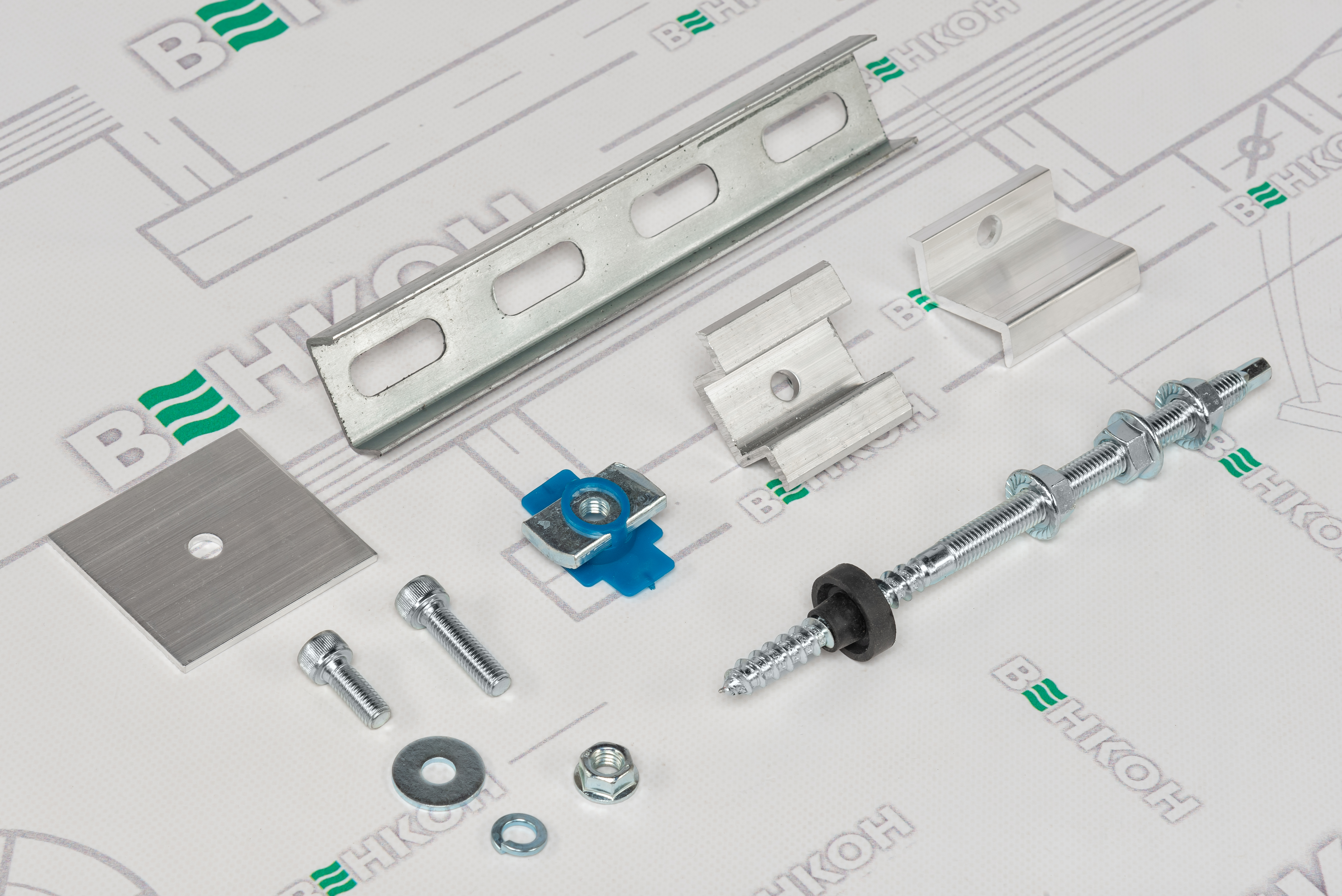 Комплект креплений Namato Solar Zinc R2P12 цена 9638 грн - фотография 2