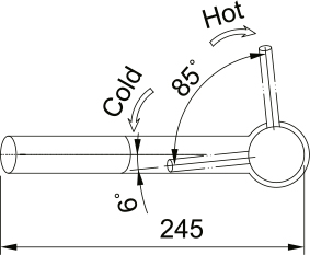 Franke Orbit Pull Out Нержавіюча сталь (115.0569.461) Габаритні розміри