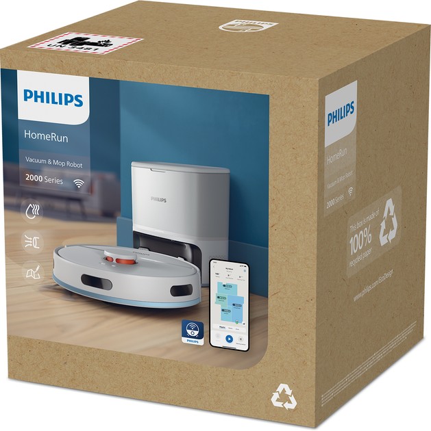 обзор товара Робот-пылесос Philips Series 2000 XU2100/20 - фотография 12