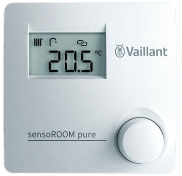 Терморегулятор Vaillant sensoROOM pure VRT 50/2 с шиной eBus