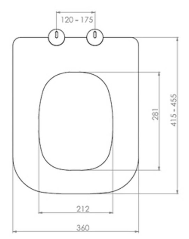 NKP Canto/soft close (0339) Габаритные размеры