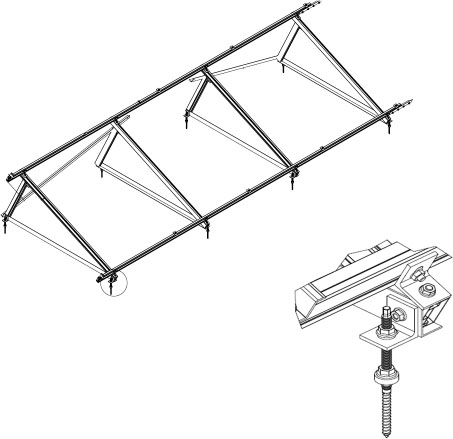 Комплект кріплень SPLine Systems КСК-25-1А ціна 3900 грн - фотографія 2