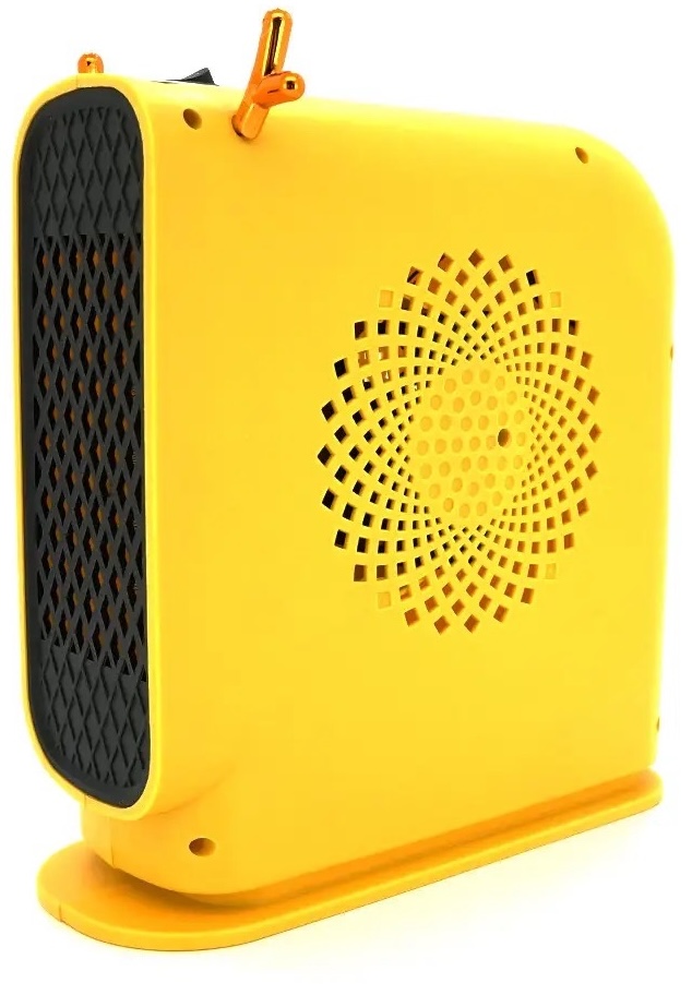 Тепловентилятор Voltronic JIEBO-N8-3, 500W, жовтий