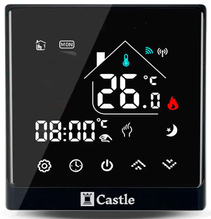 Терморегулятор Castle AC8400G Чорний