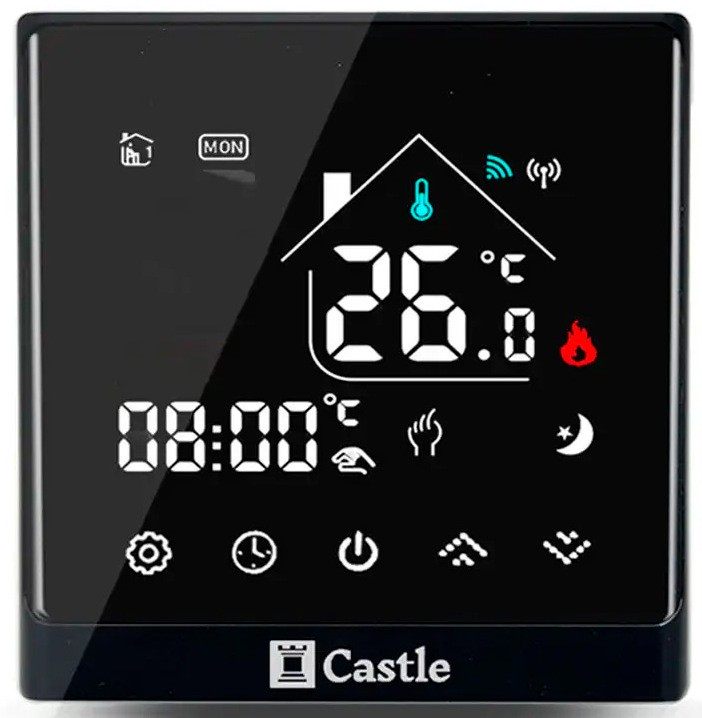 Терморегулятор Castle AC8400H Черный