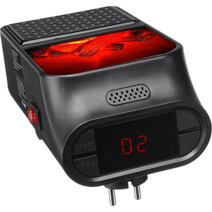 в продаже Тепловентилятор Voltronic Flame Heater Plus с LCD дисплеем и пультом (ZD-FHP+) - фото 3