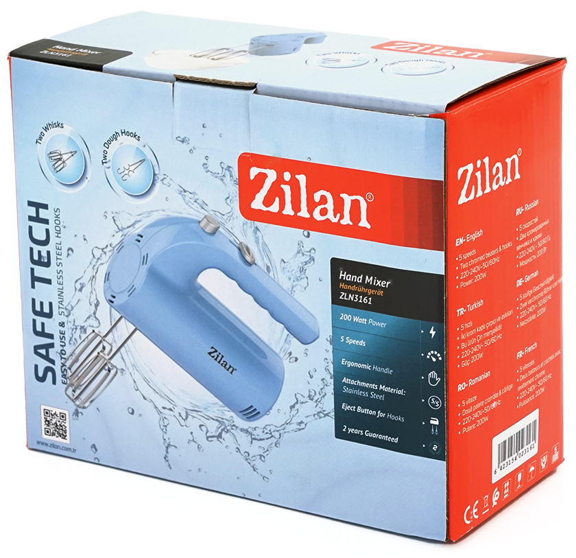 Міксер Zilan ZLN3161, 200W, blue відгуки - зображення 5