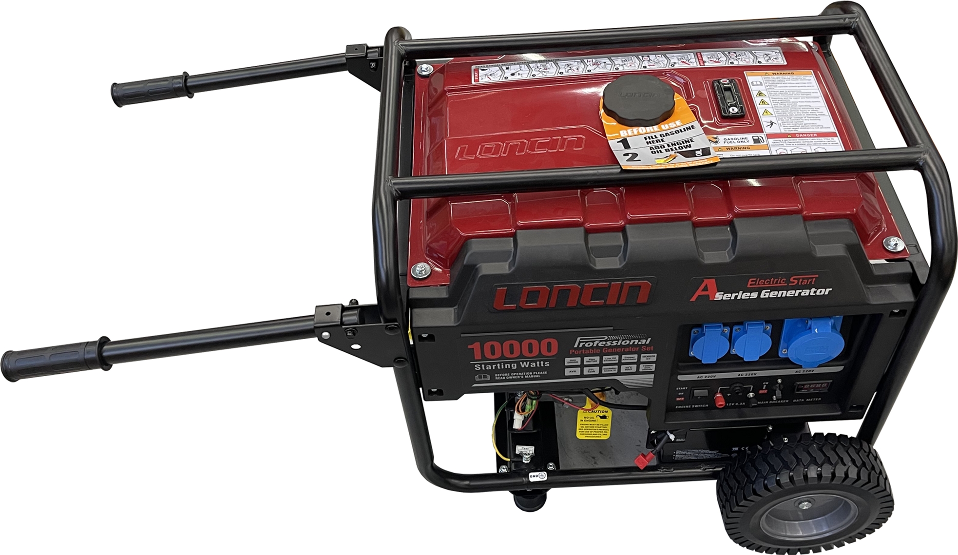 Отзывы генератор Loncin LC10000DA в Украине