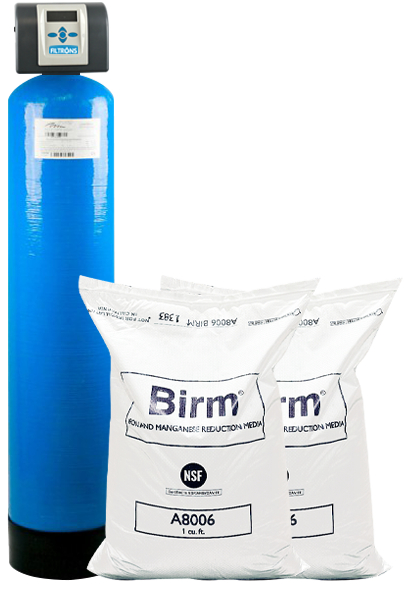 Filtrons Birm 1252 на клапане Clack CK (OCK1252B)