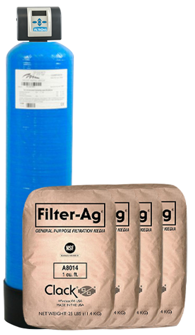 Система механической очистки Filtrons Filter AG 1354 на клапане Clack CK (OCK1354A)