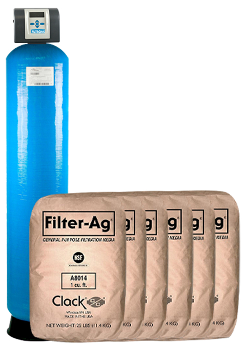 Система механічної очистки Filtrons Filter AG 1465 на клапані Clack CK (OCK1465A) в інтернет-магазині, головне фото