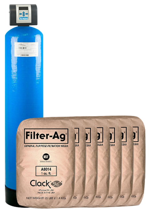 Система механічної очистки Filtrons Filter AG 1665 на клапані Clack CK (OCK1665A) в інтернет-магазині, головне фото