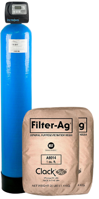 Система механической очистки Filtrons Filter AG 1054 на клапане Clack TC (OTC1054A)