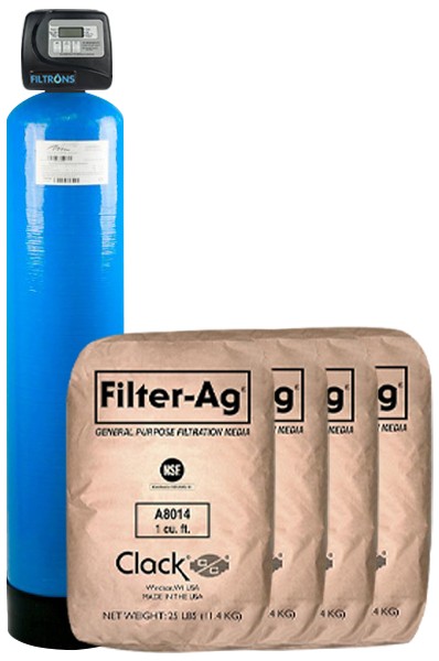 Filtrons Filter AG 1252 на клапане Clack TC (OTC1252A)