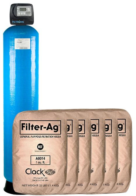 Система механической очистки Filtrons Filter AG 1465 на клапане Clack TC (OTC1465A)