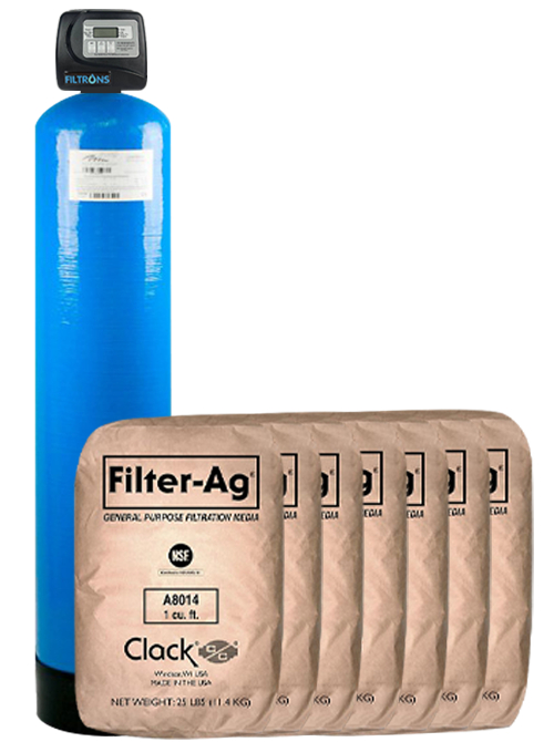 Система механической очистки Filtrons Filter AG 1665 на клапане Clack TC (OTC1665A)