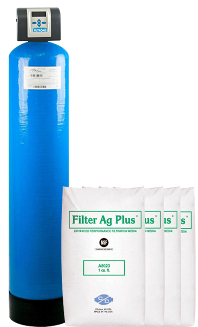 Filtrons Filter AG Plus 1665 на клапане Clack CK (OCK1665AP)