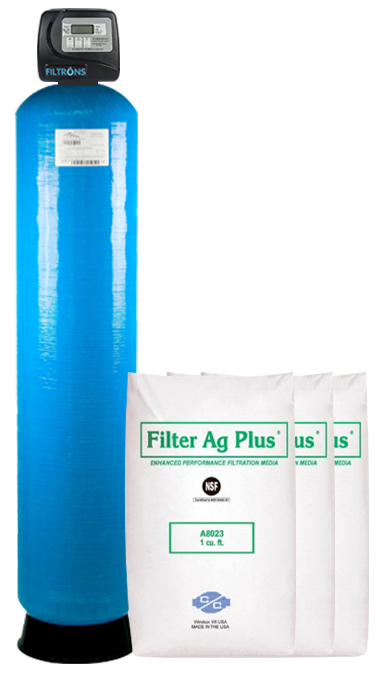 Filtrons Filter AG Plus 1465 на клапане Clack TC (OTC1465AP)