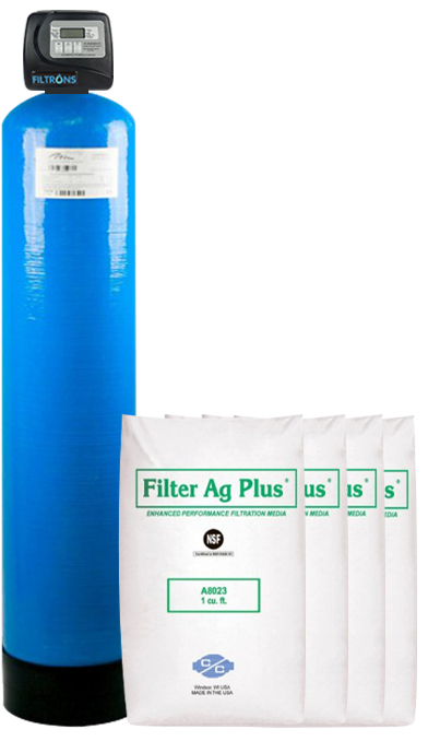 Filtrons Filter AG Plus 1665 на клапані Clack TC (OTC1665AP)