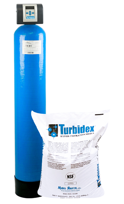 Filtrons Turbidex 1054 на клапане Clack CK (OCK1054T)