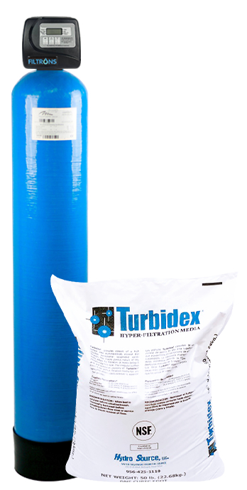 Система механічної очистки Filtrons Turbidex 1054 на клапані Clack TC (OTC1054T)