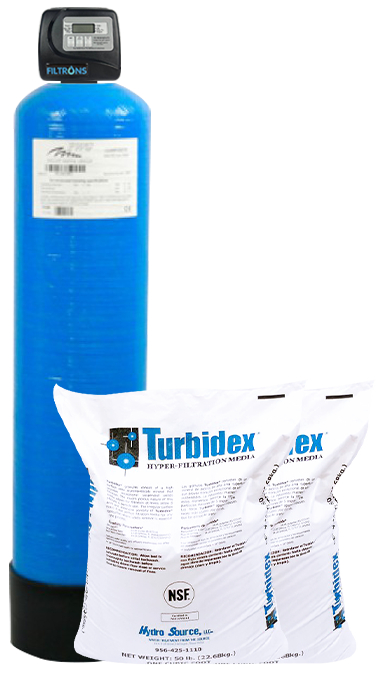 Система механічної очистки Filtrons Turbidex 1354 на клапані Clack TC (OTC1354T)