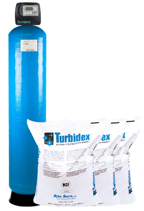 Система механічної очистки Filtrons Turbidex 1465 на клапані Clack TC (OTC1465T)