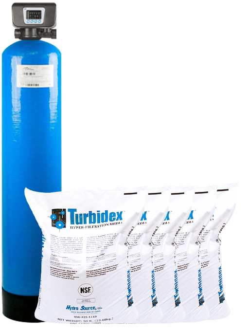 Filtrons Turbidex 1665 на клапане Runxin (ORX1665T)