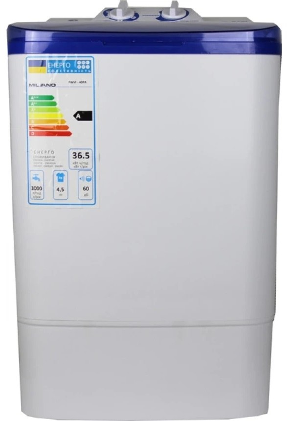 Инструкция стиральная машина Milano FWM-40 PA Blue