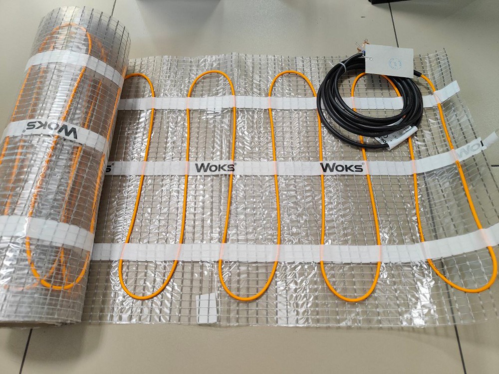 Электрический теплый пол Woks Mat 200, 1400 Вт 7 м2 (0922209) цена 11754 грн - фотография 2