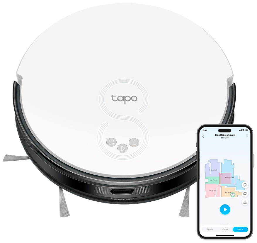 Робот-пилосмок з керуванням зі смартфона TP-Link Tapo RV20 Mop