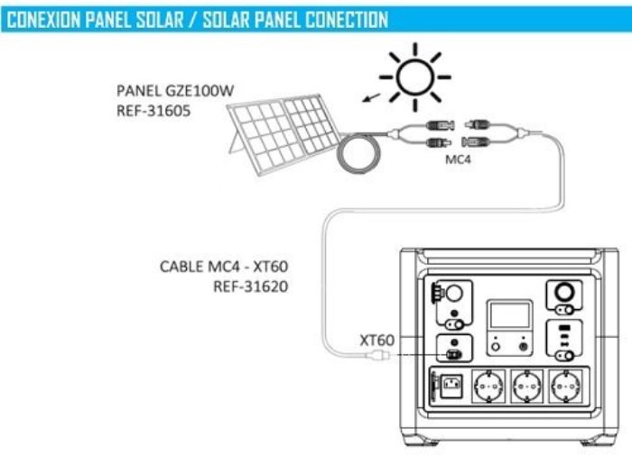 Кабель Genergy ZERO XT60-MC4 (240000200) ціна 2490 грн - фотографія 2