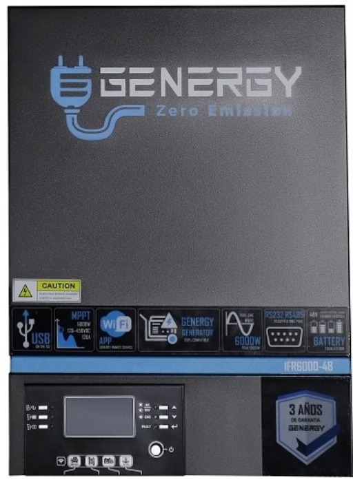 Инвертор Genergy IFR6000-48, 6000W (240071090) в интернет-магазине, главное фото