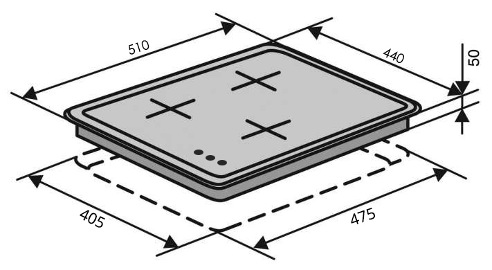 Ventolux HG430-B3 S (AN) Габаритные размеры