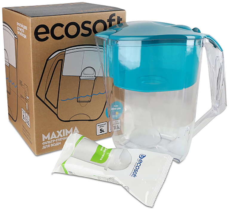 в продаже Фильтр для воды Ecosoft Maxima аква грин 5.0/3.5L FMVMAXIMADGECO - фото 3