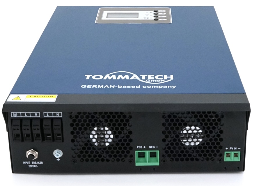 Инвертор гибридный TommaTech TT-NEW5K/MPPT 48V 5000W, 60А цена 49140 грн - фотография 2