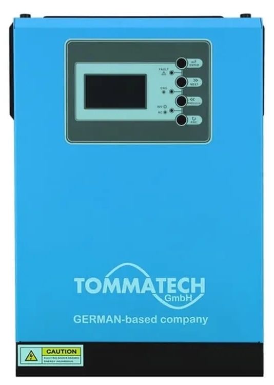 Інвертор гібридний TommaTech TT-NEW1K-12, 1000W, 12V в інтернет-магазині, головне фото