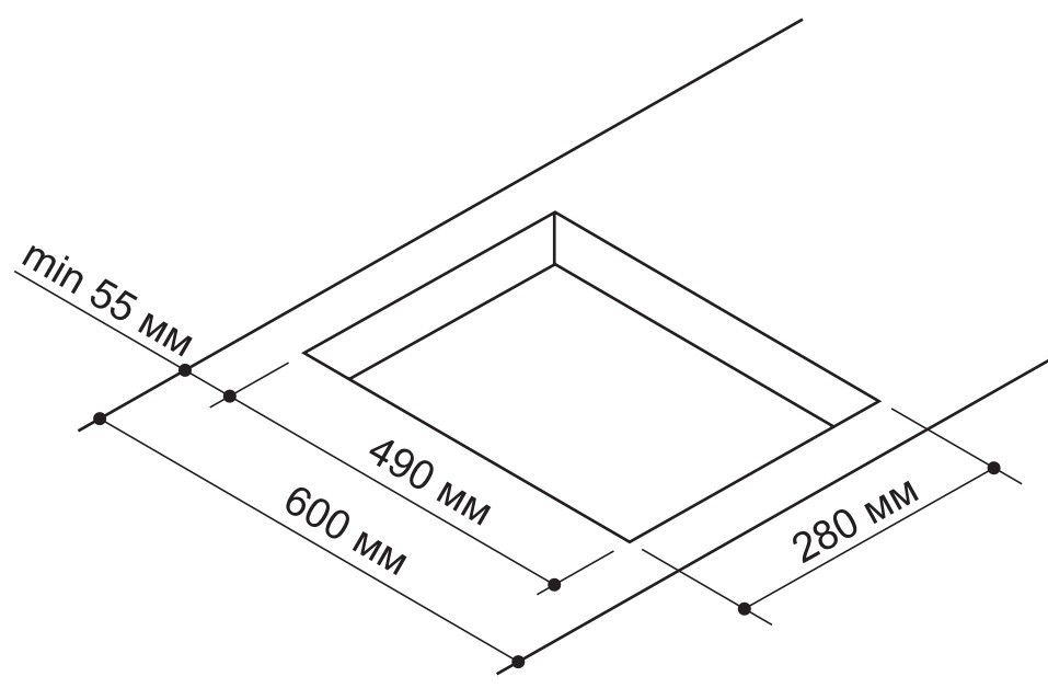 Pyramida PFG 320 Black Габаритні розміри