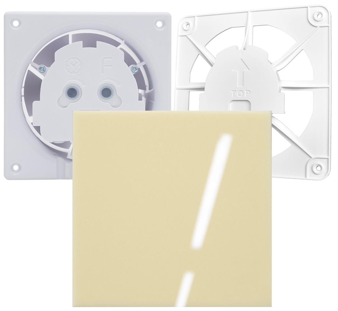 AirRoxy dRim 100 S BB (01-060) + dRim Plexi бежевий (01-165)